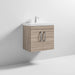 Nuie Athena 600mm Vanity Unit - Wall Hung 2 Door Unit with Basin - Unbeatable Bathrooms