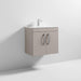 Nuie Athena 600mm Vanity Unit - Wall Hung 2 Door Unit with Basin - Unbeatable Bathrooms