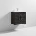Nuie Athena 600mm Vanity Unit - Wall Hung 2 Door Unit with Basin - Unbeatable Bathrooms