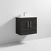 Nuie Athena 600mm Vanity Unit - Wall Hung 2 Door Unit with Basin - Unbeatable Bathrooms