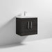 Nuie Athena 600mm Vanity Unit - Wall Hung 2 Door Unit with Basin - Unbeatable Bathrooms