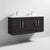 Nuie Athena 1200mm Double Vanity Unit - Wall Hung 4 Door Unit with Basin - Unbeatable Bathrooms