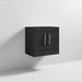 Nuie Athena 600mm Vanity Unit - Wall Hung 2 Door Unit with Basin - Unbeatable Bathrooms
