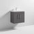 Nuie Athena 600mm Vanity Unit - Wall Hung 2 Door Unit with Basin - Unbeatable Bathrooms