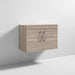 Nuie Athena 800mm Vanity Unit - Wall Hung 2 Door Unit with Basin - Unbeatable Bathrooms