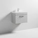 Nuie Athena 600mm Vanity Unit - Wall Hung 1 Drawer Unit with Basin - Unbeatable Bathrooms