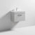 Nuie Athena 600mm Vanity Unit - Wall Hung 1 Drawer Unit with Basin - Unbeatable Bathrooms