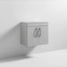 Nuie Athena 600mm Vanity Unit - Wall Hung 2 Door Unit with Basin - Unbeatable Bathrooms