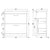 Nuie Athena 800mm Vanity Unit - Floor Standing 2 Drawer Unit with Basin - Unbeatable Bathrooms