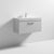 Nuie Athena 800mm Vanity Unit - Wall Hung 1 Drawer Unit with Basin - Unbeatable Bathrooms