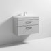Nuie Athena 800mm Vanity Unit - Wall Hung 2 Drawer Unit with Basin - Unbeatable Bathrooms