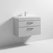 Nuie Athena 800mm Vanity Unit - Wall Hung 2 Drawer Unit with Basin - Unbeatable Bathrooms