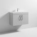 Nuie Athena 800mm Vanity Unit - Wall Hung 2 Door Unit with Basin - Unbeatable Bathrooms