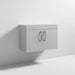 Nuie Athena 800mm Vanity Unit - Wall Hung 2 Door Unit with Basin - Unbeatable Bathrooms