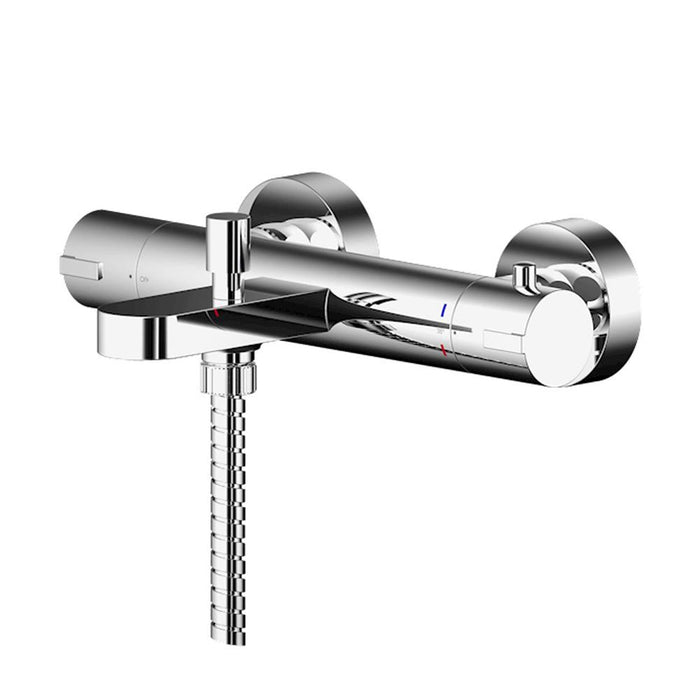 Nuie Binsey Wall Mounted Thermostatic Bath Shower Mixer - Unbeatable Bathrooms