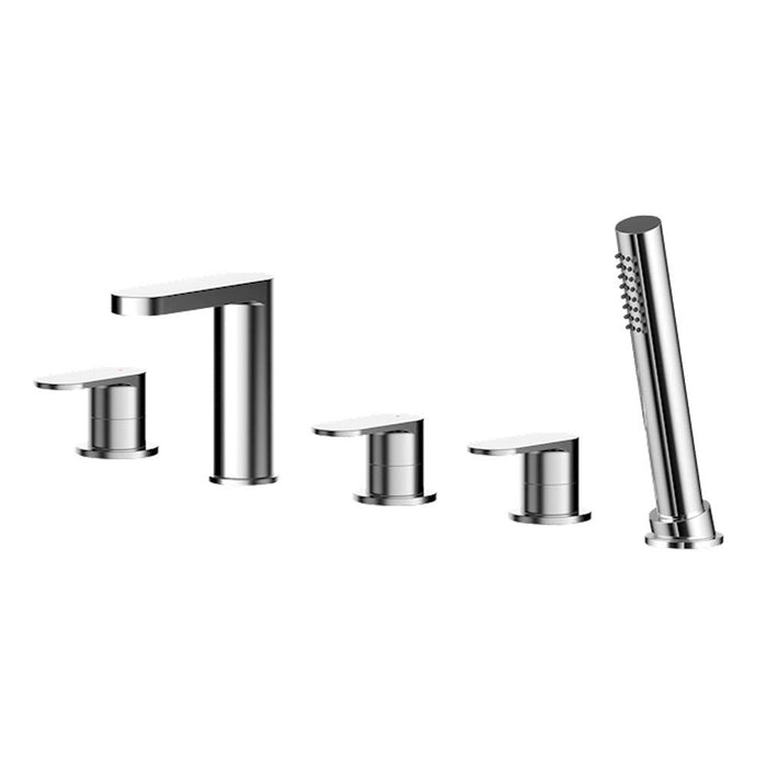 Nuie Binsey Deck Mounted 5TH Bath Shower Mixer - Unbeatable Bathrooms