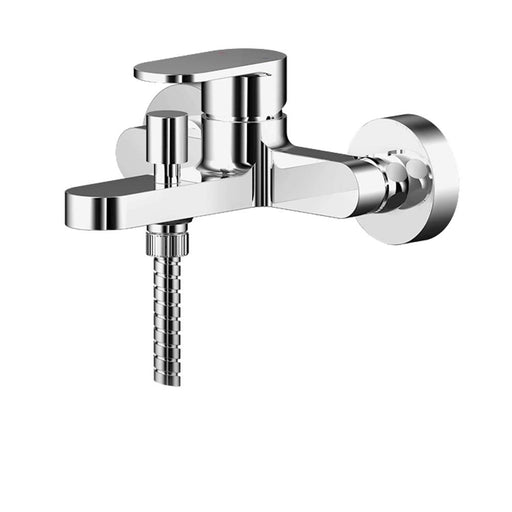 Nuie Binsey Wall Mounted SL Bath Shower Mixer With Kit - Unbeatable Bathrooms
