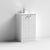Nuie Blocks 500mm Vanity Unit - Floor Standing 2 Door Unit with Basin - Unbeatable Bathrooms