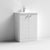 Nuie Blocks 500mm Vanity Unit - Floor Standing 2 Door Unit with Basin - Unbeatable Bathrooms