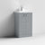 Nuie Blocks 500mm Vanity Unit - Floor Standing 2 Door Unit with Basin - Unbeatable Bathrooms