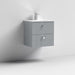 Nuie Blocks 600mm Vanity Unit - Wall Hung 2 Drawer Unit with Basin - Unbeatable Bathrooms