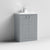 Nuie Blocks 500mm Vanity Unit - Floor Standing 2 Door Unit with Basin - Unbeatable Bathrooms