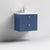 Nuie Blocks 600mm Vanity Unit - Wall Hung 2 Drawer Unit with Basin - Unbeatable Bathrooms
