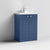 Nuie Blocks 500mm Vanity Unit - Floor Standing 2 Door Unit with Basin - Unbeatable Bathrooms