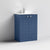 Nuie Blocks 500mm Vanity Unit - Floor Standing 2 Door Unit with Basin - Unbeatable Bathrooms