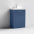 Nuie Blocks 500mm Vanity Unit - Floor Standing 2 Door Unit with Basin - Unbeatable Bathrooms