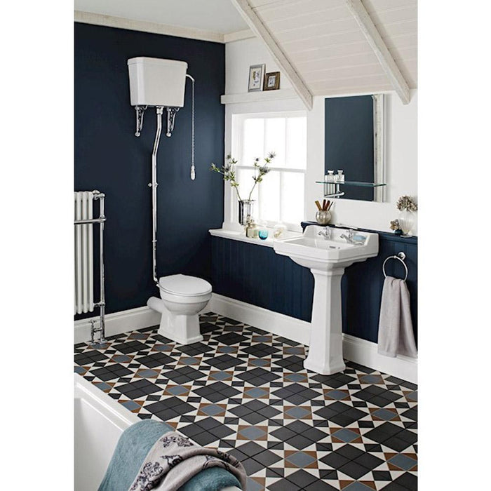 Nuie Carlton WC Pan & Flush Pipe Kit - Unbeatable Bathrooms