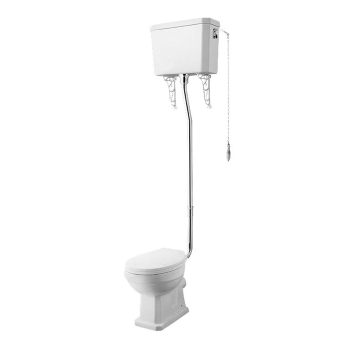 Nuie Carlton WC Pan & Flush Pipe Kit - Unbeatable Bathrooms