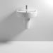 Nuie Provost 42/52cm 1TH Pedestal Basin - Unbeatable Bathrooms