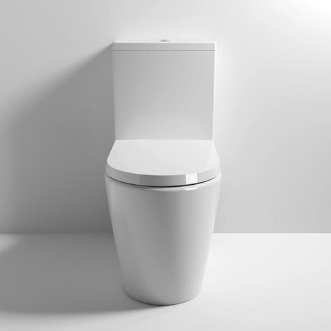 Nuie Provost Close Coupled Toilet & Soft Close Seat - Unbeatable Bathrooms