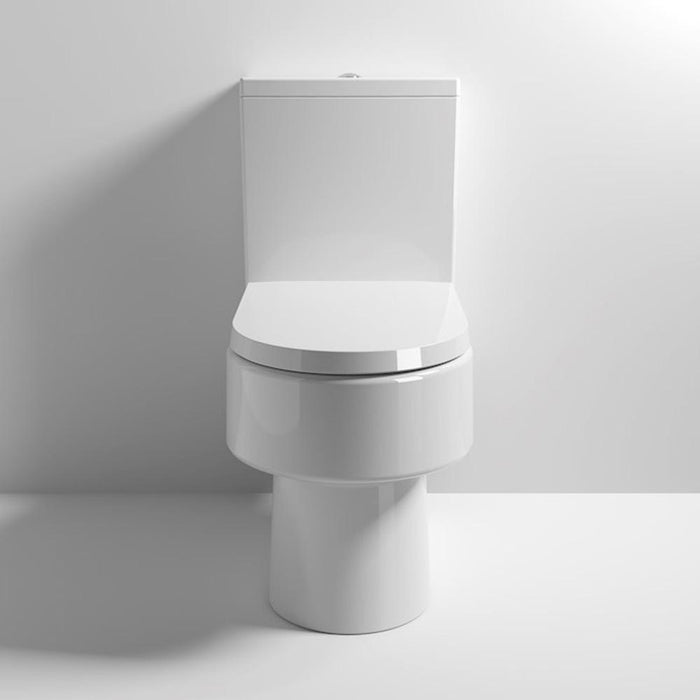 Nuie Ambrose Close Coupled Toilet - Unbeatable Bathrooms