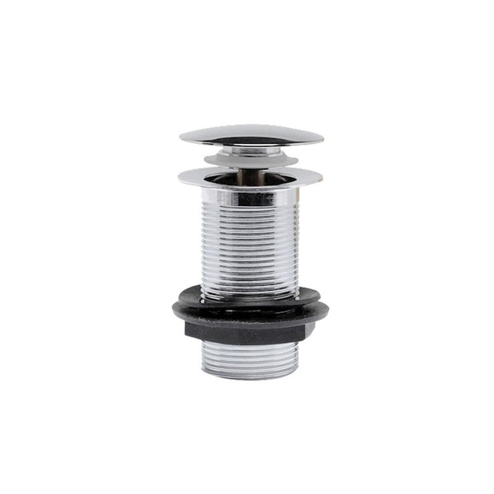 Nuie Easyclean Sprung Plug Basin Waste Unslotted - Unbeatable Bathrooms