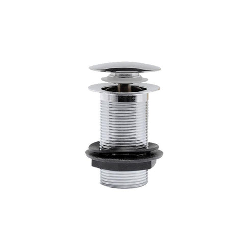 Nuie Easyclean Sprung Plug Basin Waste Unslotted - Unbeatable Bathrooms