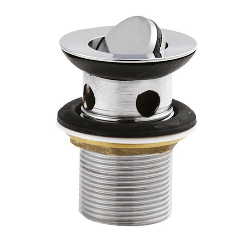 Nuie Stainless Steel Flip Top Basin Waste - Unbeatable Bathrooms