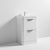 Nuie Parade 600/800mm Vanity Unit - Floor Standing 2 Drawer Unit with Basin - Unbeatable Bathrooms