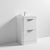 Nuie Parade 600/800mm Vanity Unit - Floor Standing 2 Drawer Unit with Basin - Unbeatable Bathrooms