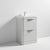 Nuie Parade 600/800mm Vanity Unit - Floor Standing 2 Drawer Unit with Basin - Unbeatable Bathrooms