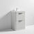 Nuie Parade 600/800mm Vanity Unit - Floor Standing 2 Drawer Unit with Basin - Unbeatable Bathrooms