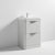 Nuie Parade 600/800mm Vanity Unit - Floor Standing 2 Drawer Unit with Basin - Unbeatable Bathrooms