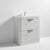 Nuie Parade 600/800mm Vanity Unit - Floor Standing 2 Drawer Unit with Basin - Unbeatable Bathrooms