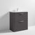 Nuie Parade 600/800mm Vanity Unit - Floor Standing 2 Drawer Unit with Basin - Unbeatable Bathrooms
