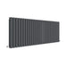 Nuie Revive Double Panel Horizontal Radiator - Unbeatable Bathrooms
