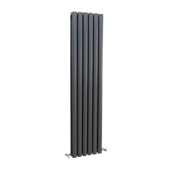 Nuie Revive Double Panel Vertical Radiator - Unbeatable Bathrooms
