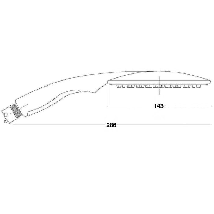 Nuie Easyclean Handset - Unbeatable Bathrooms