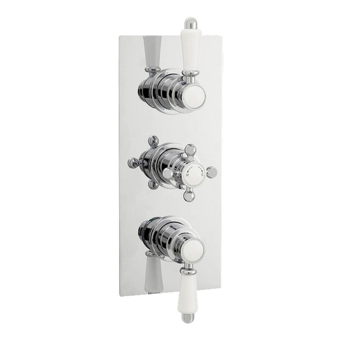 Nuie Traditional Triple Conc Thermo Valve - Unbeatable Bathrooms
