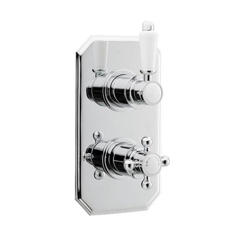 Nuie Traditional Twin Conc Thermo Valve - Unbeatable Bathrooms